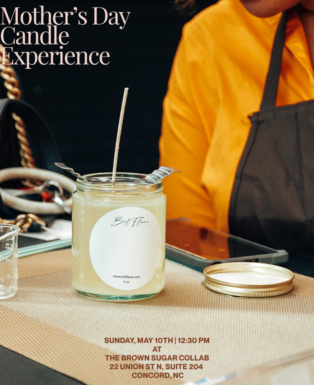 Mother’s Day Candle Making Class Experience