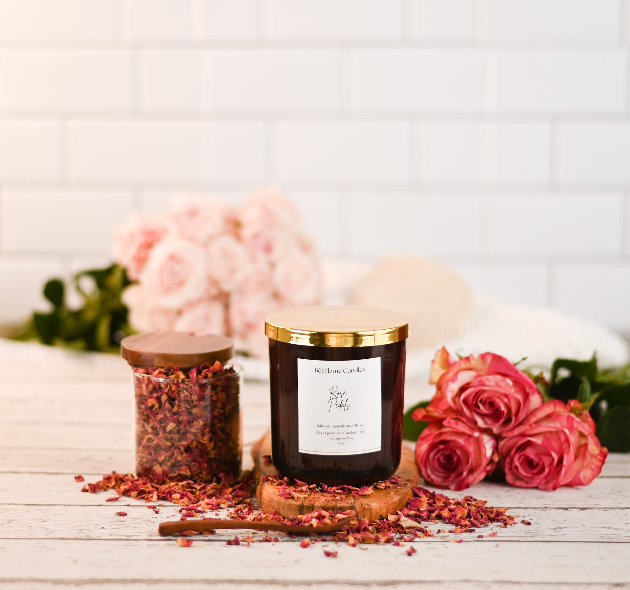 Rose Petals Candle